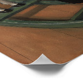 Larsson - Portrait von Casimir Laurin Poster (Ecke)