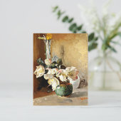 Larsson - Rose de Weihnachten Postkarte (Stehend Vorderseite)