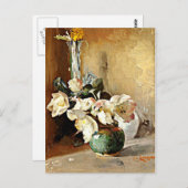 Larsson - Rose de Weihnachten Postkarte (Vorne/Hinten)