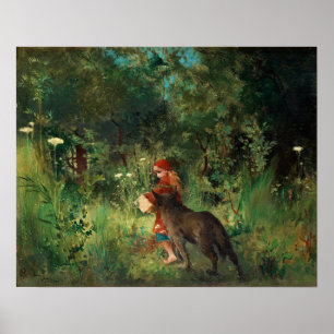 Larsson - Rotkäppchen 1881 Poster