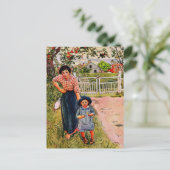 Larsson - Sagen Sie Ihrem Onkel ein nettes "Wie ma Postkarte (Stehend Vorderseite)