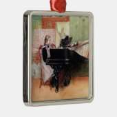 Larsson, Scales spielen, berühmtes Bild, Ornament Aus Metall (Rechts)