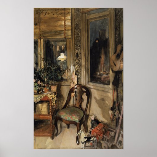 Larsson - Spielzeug in der Ecke Poster (Vorne)