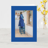 Larsson - Suzanne und Another Karte (Gelbe Blume)