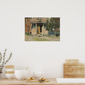 Larsson - The Veranda (von einer Zuhause) Poster (Küche)