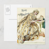 Larsson - Weihnachtsgeheimnis Feiertagspostkarte (Vorne/Hinten)