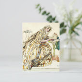 Larsson - Weihnachtsgeheimnis Feiertagspostkarte (Stehend Vorderseite)