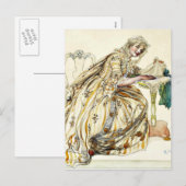 Larsson - Weihnachtsgeheimnis Feiertagspostkarte (Vorne/Hinten)