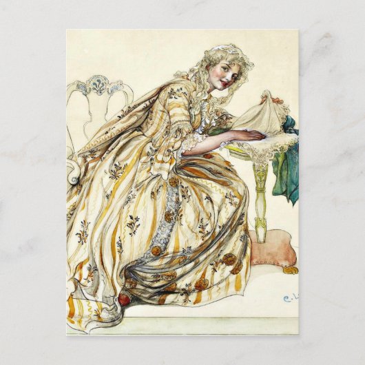 Larsson - Weihnachtsgeheimnis Feiertagspostkarte (Vorderseite)