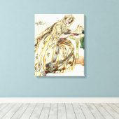 Larsson - Weihnachtsgeheimnis Leinwanddruck (Insitu (Holzboden))