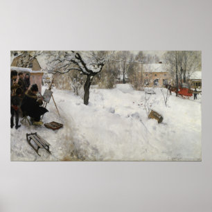 Larsson - Wintermotiv Poster