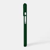 L'art de la Simplicité Deep Forest Gre iPhone-Hüll iPhone 16 Hülle (Linke Seite)