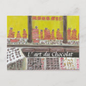 L'art du Chocolat Postkarte (Vorderseite)