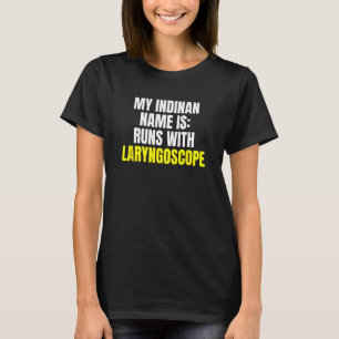 Laryngoskop Respiratorische Vorsorge RT Nurse Atem T-Shirt