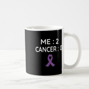 las 2 Krebs 0 Bauchspeicheldrüsenkrebs Bewusstsein Kaffeetasse