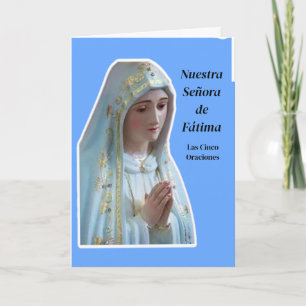 Las 5 oraciones reveladas por la Virgen de Fátima Karte