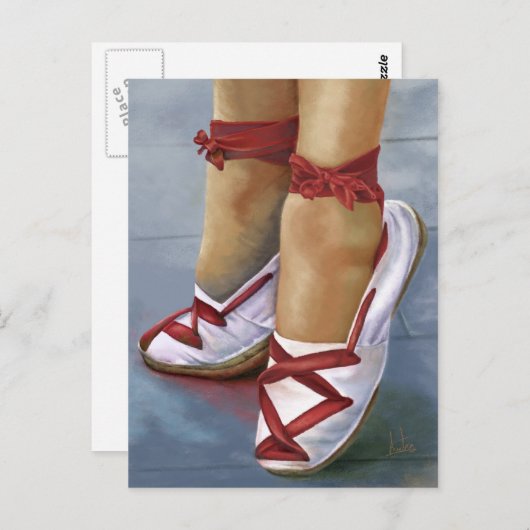 Las alpargatas postkarte (Vorne/Hinten)