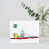 las Bottich Postkarte (Stehend Vorderseite)