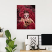 Las Calaveras Art Print Poster (Heimbüro)