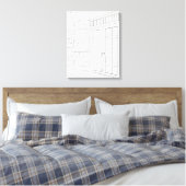 Las Casas Bataan Philippinen Färbung Leinwanddruck (Insitu (Schlafzimmer))