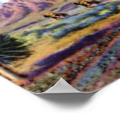 Las Cruces New Mexico Orgelberg Poster (Ecke)