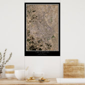 Las Cruces New Mexico Satellite Poster Map (Küche)