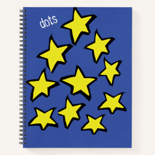 Las estrellas Schürze Notizblock