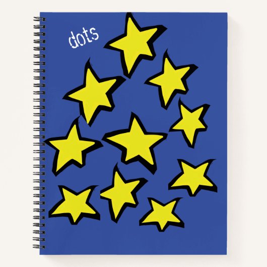 Las estrellas Schürze Notizblock (Vorderseite)