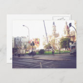 Las Fallas De Valencia Spanien Postkarte (Vorne/Hinten)