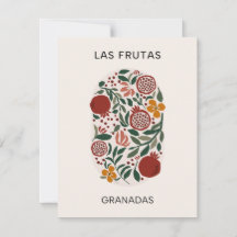 Las Frutas: Granadas - Granatapfelmarkt