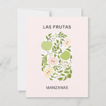 Las Frutas: Manzanas - Apfelmarkt