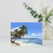 Las Galeras, Dominikanische Republik, Postkarte (Stehend Vorderseite)