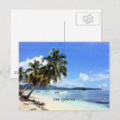 Las Galeras, Dominikanische Republik, Postkarte (Vorne/Hinten)