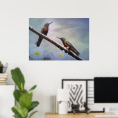 Las Gemas Print Poster (Heimbüro)