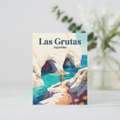 Las Grutas Argentinien Postkarte (Stehend Vorderseite)