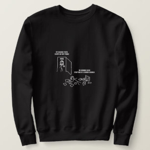 las ich deutliche Symptome einer Krankheit Sweatshirt