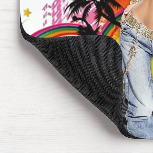 Las Laune "Zulema" Mouspad Mousepad (Ecke)