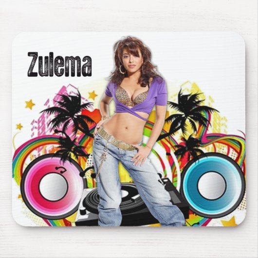 Las Laune "Zulema" Mouspad Mousepad (Vorne)