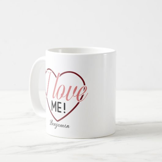 las Liebe ich Kaffeetasse (Vorderseite Links)