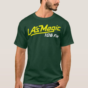 LAs MAGIC 106 FM Retro Abgeschaltete Radiostation T-Shirt