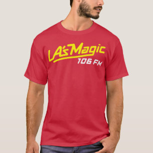 LAs MAGIC 106 FM Retro Abgeschaltete Radiostation T-Shirt