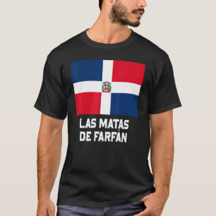 Las Matas De Farfán Dominikanische Republik Emblem T-Shirt