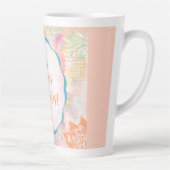 Las Mejores Felicidades - Beste spanische Wünsche Milchtasse (Rechts)