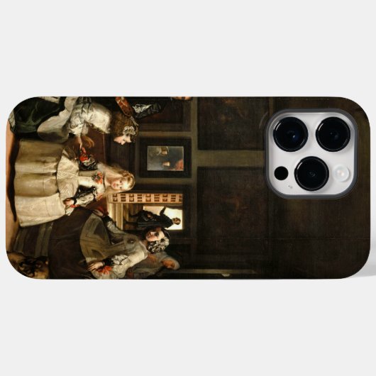Las Meninas Case-Mate iPhone Hülle (Rückseite (Horizontal))