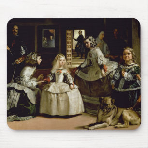 Las Meninas Detail der Schilderung der unteren Mousepad