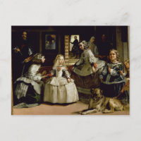 Las Meninas Detail der unteren Hälfte mit Darstell