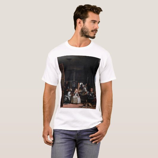 Las Meninas, Die Trauzeuginnen, Diego Velazquez T-Shirt (Vorne ganz)