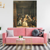 Las Meninas | Diego Velá zquez | Leinwanddruck (Insitu (Wohnzimmer))