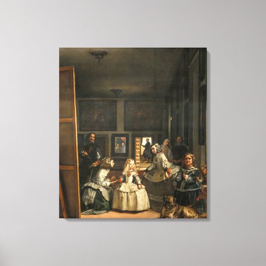 Las Meninas | Diego Velá zquez | Leinwanddruck (Vorderseite)
