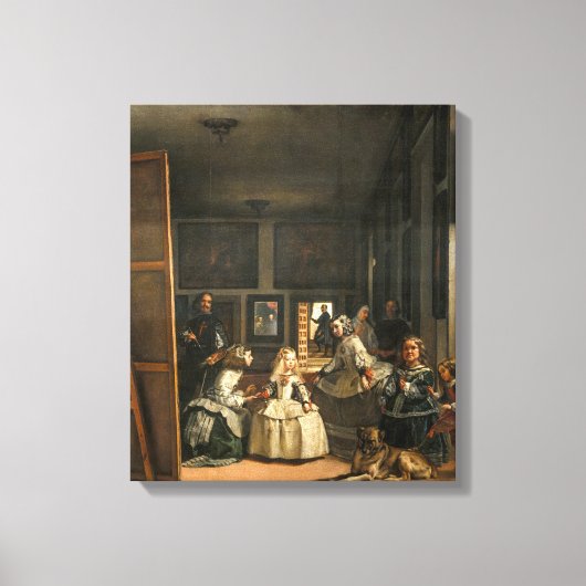 Las Meninas | Diego Velá zquez | Leinwanddruck (Vorderseite)